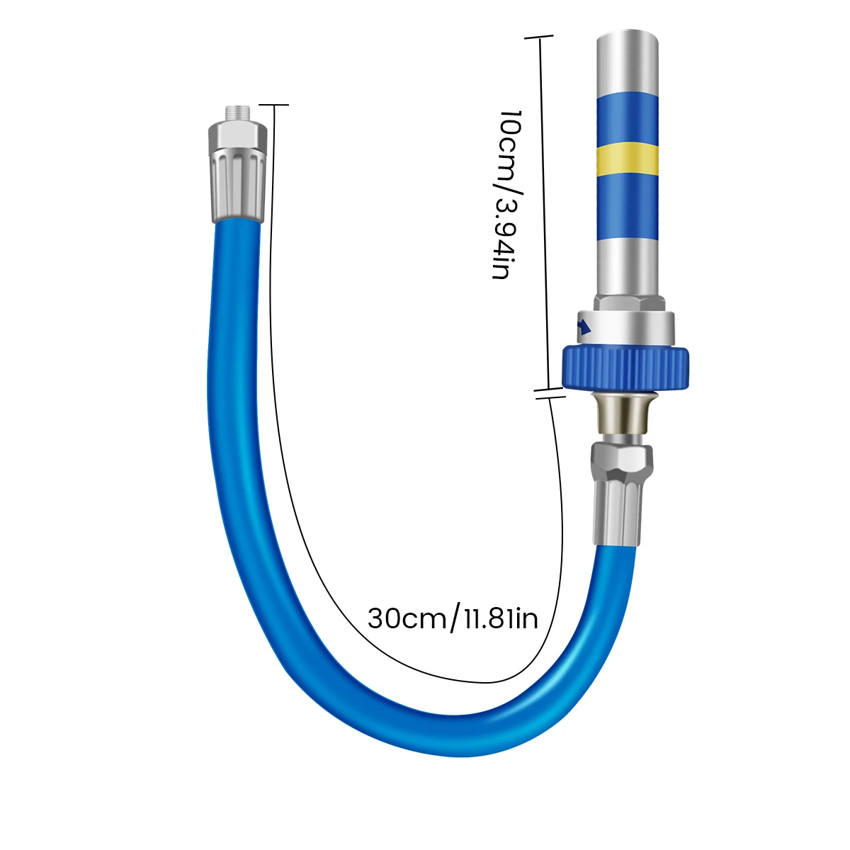 Grease Coupler Grease Tool Adapter High Pressure Butter Grease Lock Clamp Grease Nozzle Hose Grease Tool Coupling End Connector