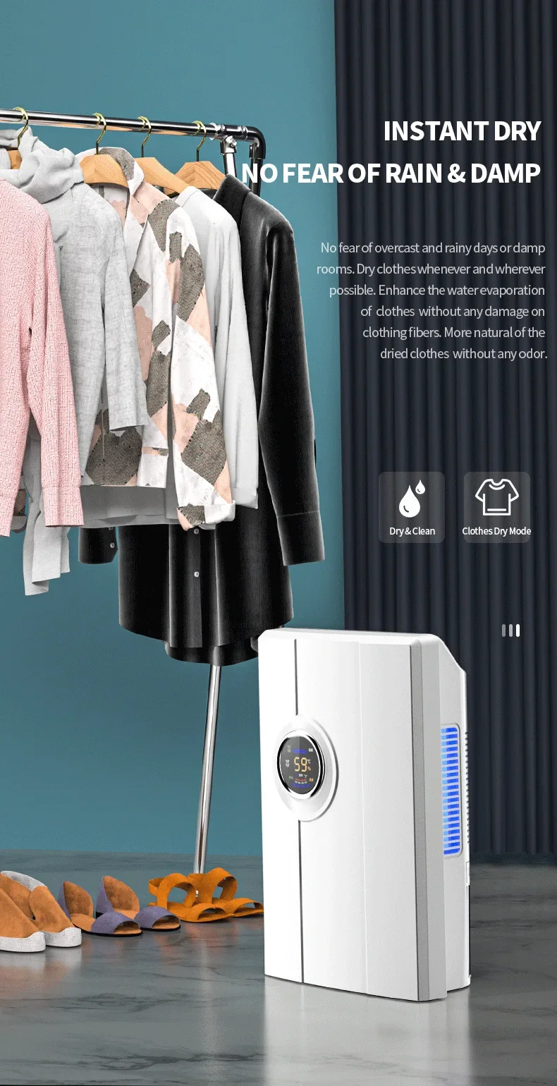 CS10F Desumidificador de ar elétrico Quarto Absorção de umidade Secagem Desumidificação Secador de ar Desumidificador 110V 220v