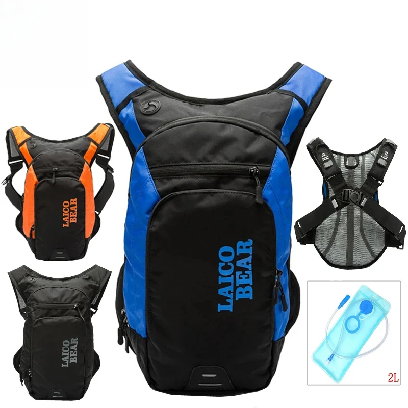 Foldable Waterproof Motorcycle Hydration Backpack Water Bladder Bag Shock Resistant Cycling Water Bag For Offroad Dirt Bike MX