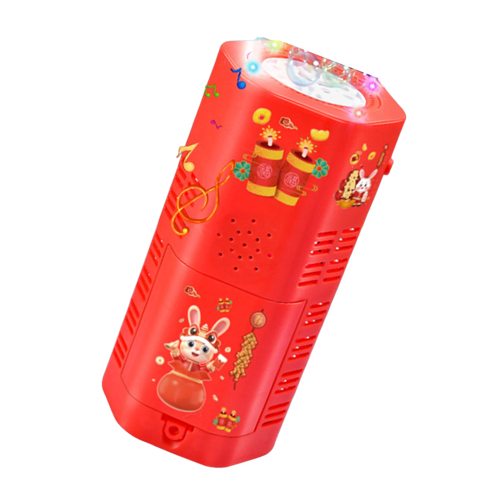 

Automatic Fireworks Bubble Machine Multi-Holes Electric Bubble Blowing Toy Interactive Game Toys for Parent-Child Outdoor Toys