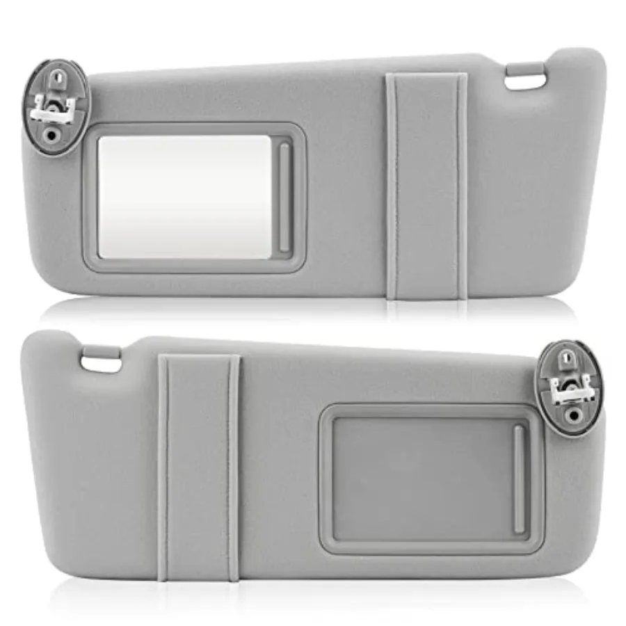 

Sun Visor with Light and Sunroof Gray Sunvisor for Toyota Venza 2009 2010 2011 2012 2013 2014 2015 2016 Replacement 74320-0T022