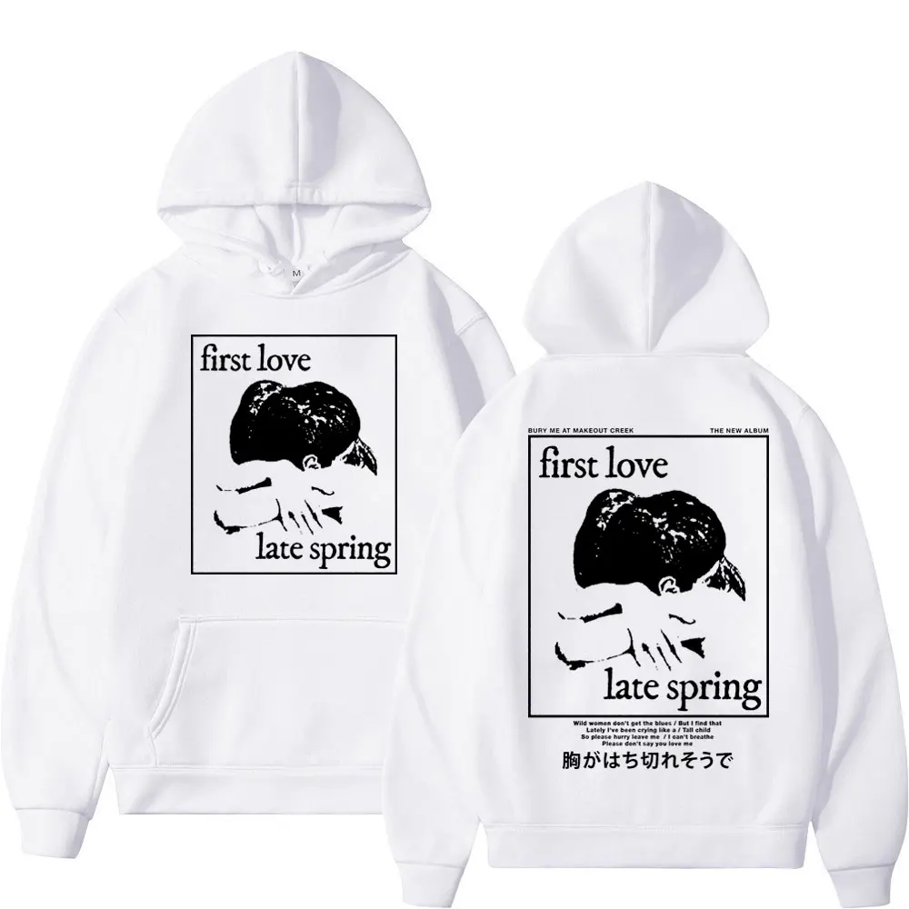 

Singer Mitski First Love Late Spring Tour Print Hoodies Hip Hop Trend Vintage Sweatshirts Unisex Fashion Casual Fleece Pullovers