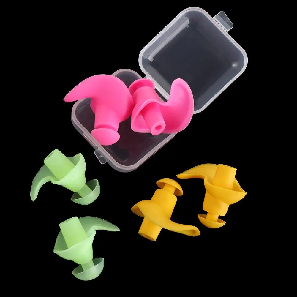 Earplugs Swimming Gear Anti-Noise Swimming Equipment Anti Noise Earplugs Ear Plugs Swimming Silicone Earplugs Swim Ear Plugs