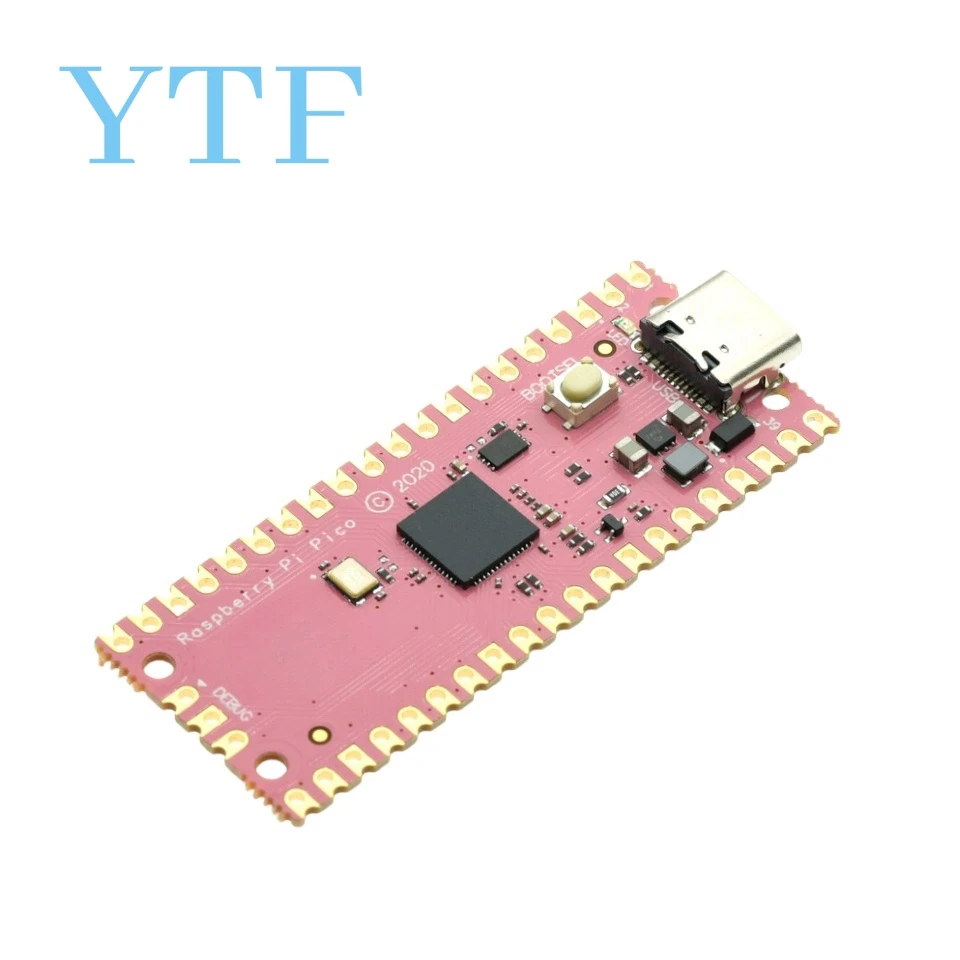 Raspberry Pi Pico Development Board Dual-Core Rp2040 Ondersteunt Mciro TYPE-C Python