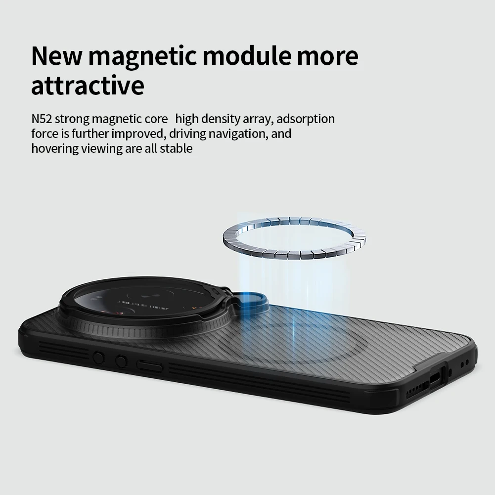 

For Xiaomi Mi 17 Ultra 5G Case Nillkin CamShield Prop Magnetic with Stand Camera Case For Xiaomi 17 Ultra Lens Cover Protection