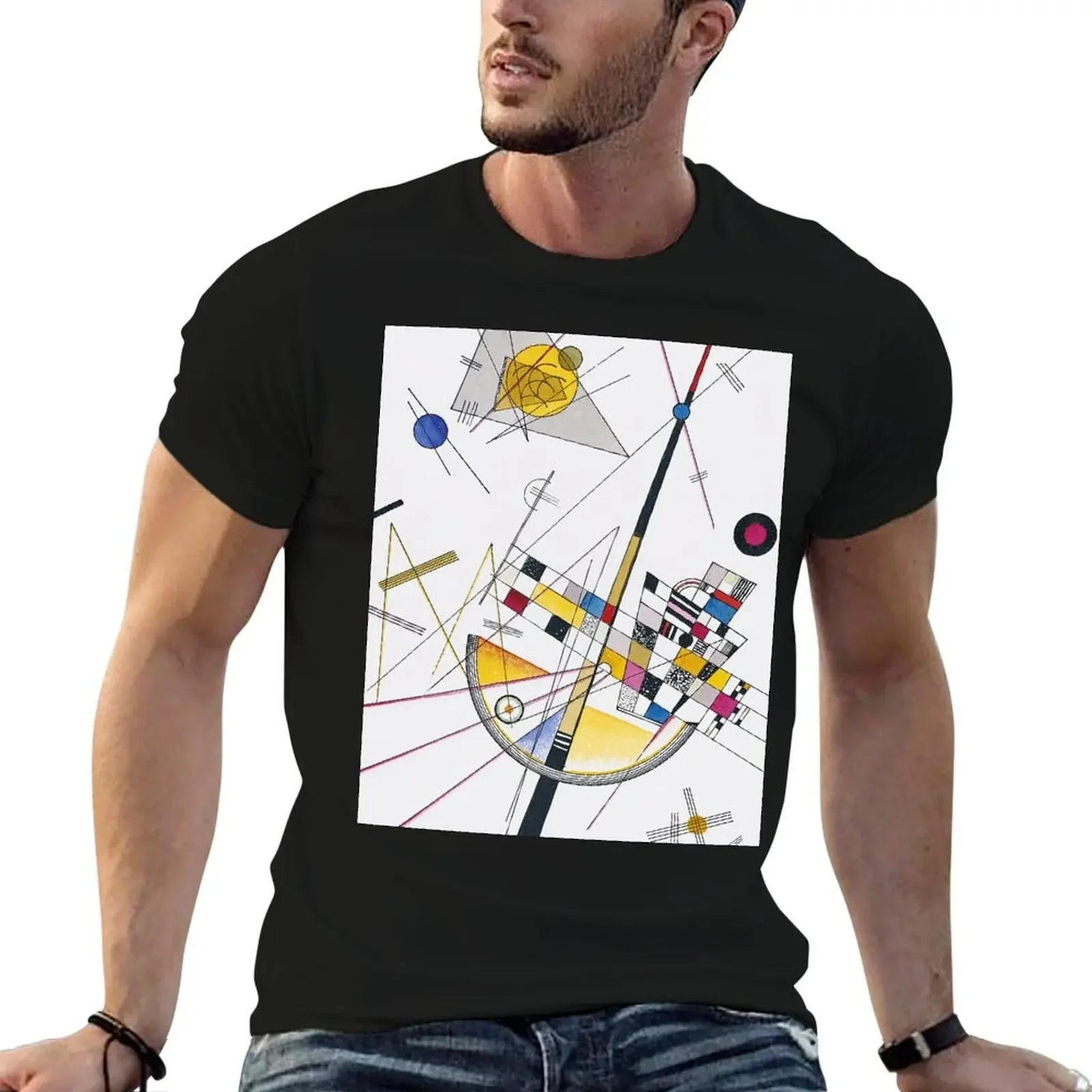 

Wassily Kandinsky Delicate Tension T-Shirt Aesthetic clothing plain rapper graphic tees compression shirt men