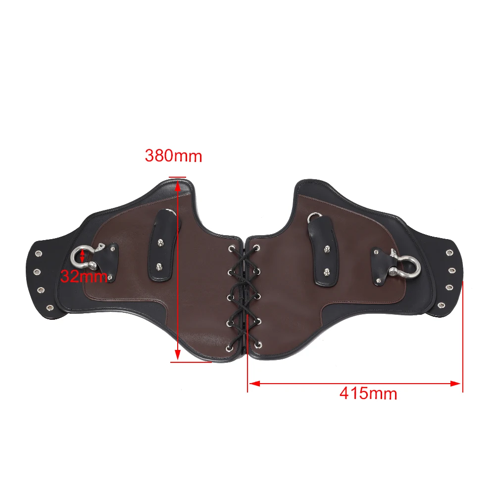 Motorcycle Universal Heat Saddle Shield Deflectors PU Leather Black For Harley Touring Softail Sportster Kawasaki Yamaha Honda