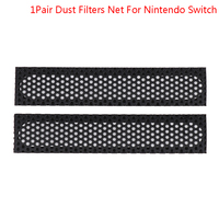 1Pair Dust Filter Cooling Net Dustproof Protector Cover Mesh Stickers For Nintendo Switch NS Console