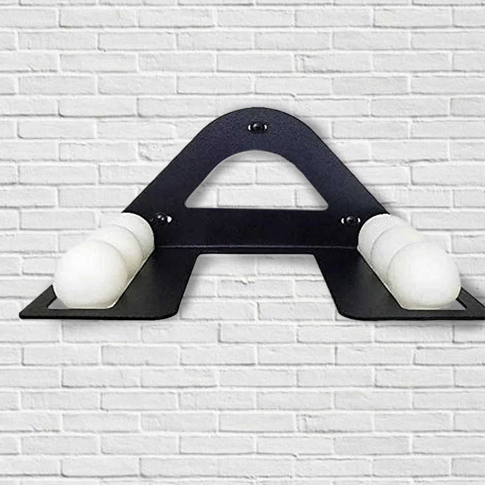 Pings Pongs Paddle Holder Ball Organizer Holds Up To 6 Balls and 4 Paddles Table Tennis Racket Display Wall Holder Wall Mounted