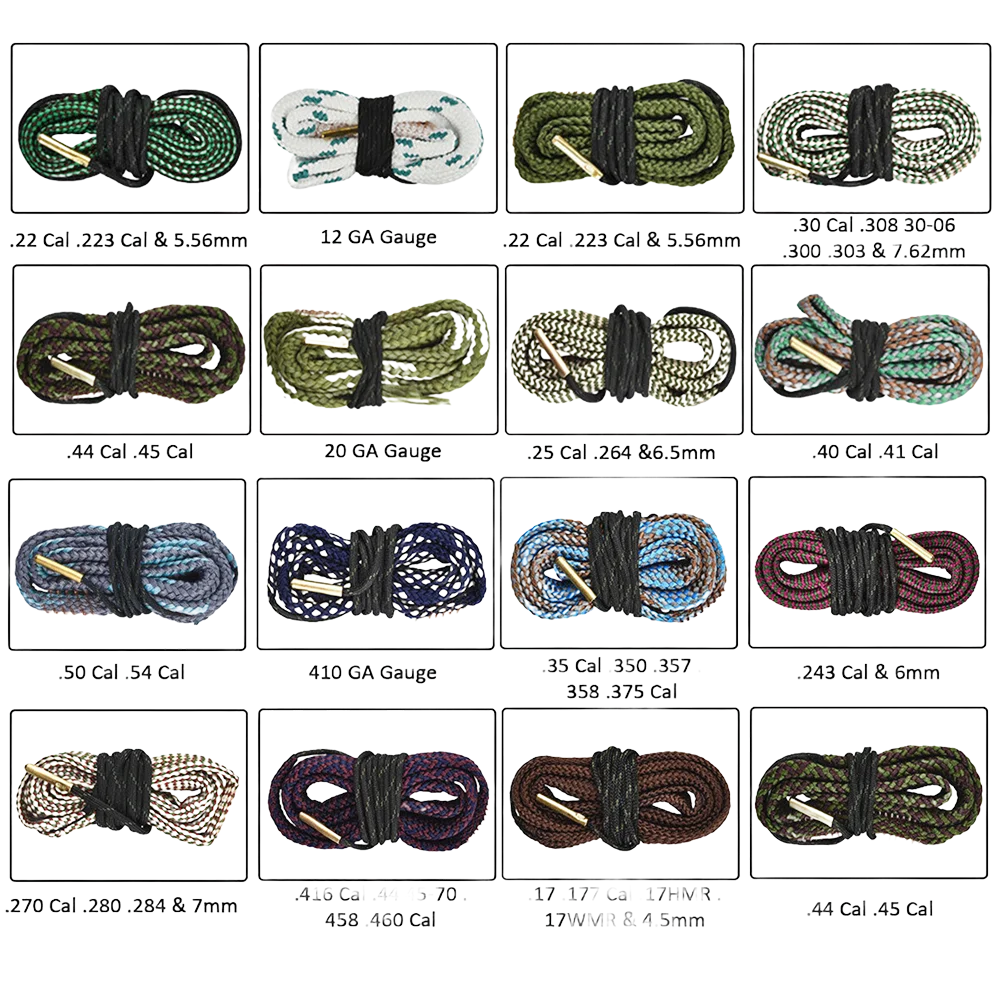 

Reusable Portable Snake Rope Tube Cleaner — Multipurpose Portable Cleaning Rope For Outdoor Gear, Tubes & Optics Maintenance