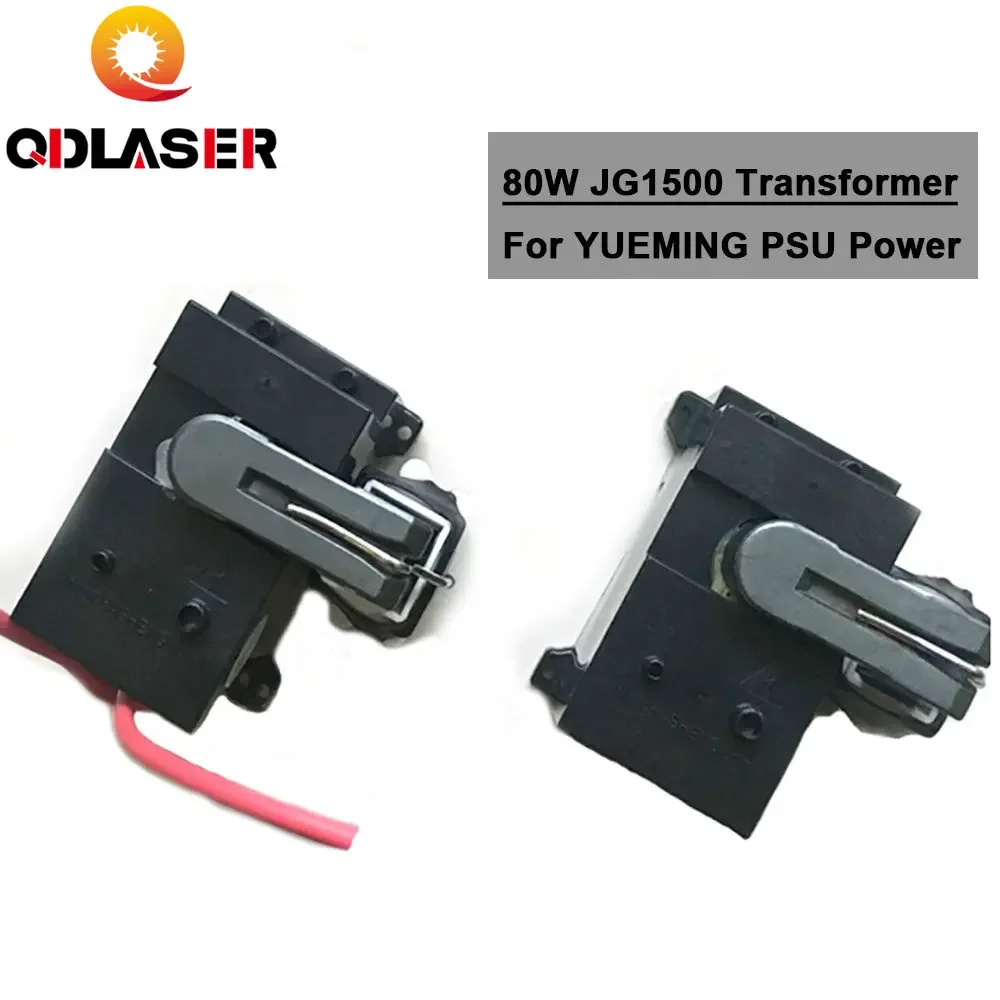 QDLASER High Voltage Flyback Transformer for YUEMING Co2 Laser Power Supply JG1500 JCY-1500