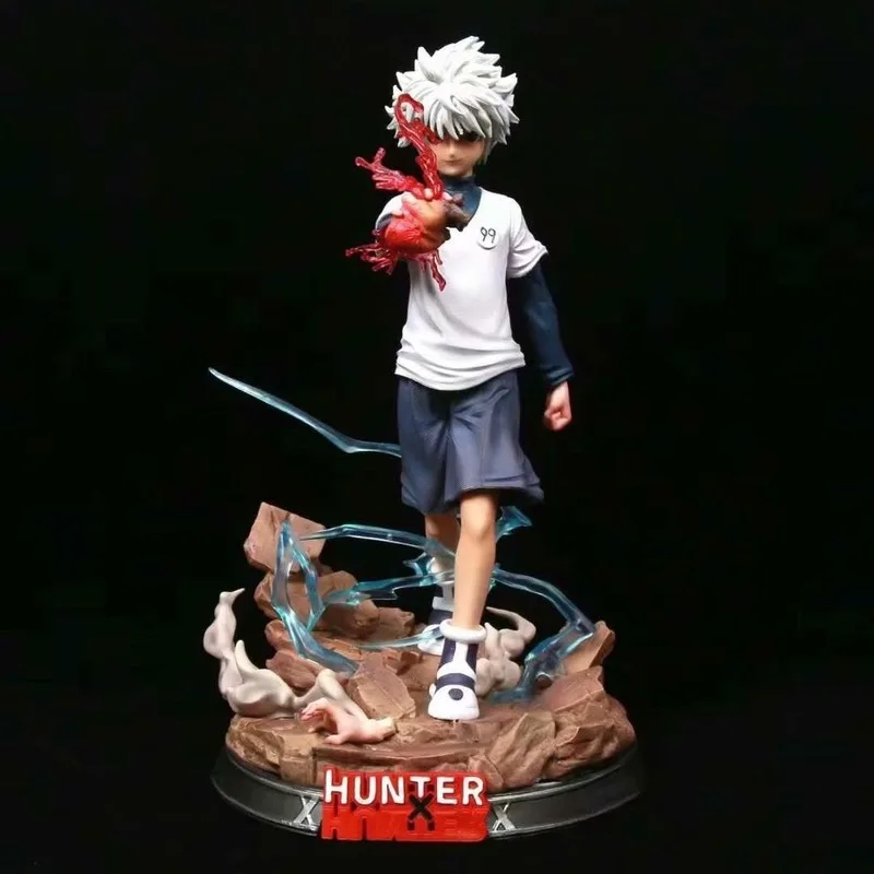 

Hunter X Hunter Protagonist Killua Zoldyck Transmutation Figure Toys Statue Collect Decoration Anime Peripheral Birthday Gifts