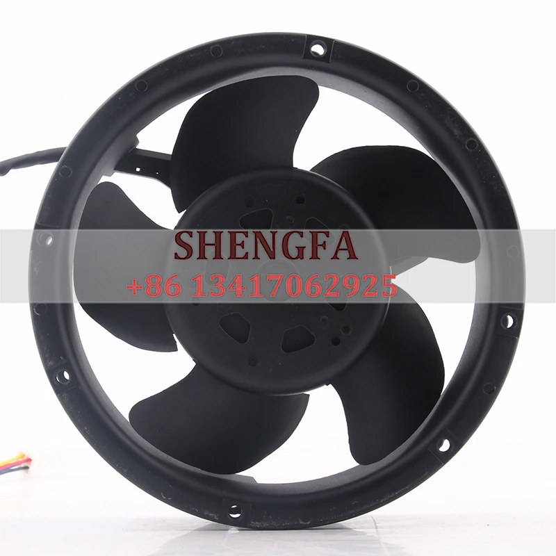 Original Japão 12V 24V DC24V 3.4A EC AC 17CM 172X150X51MM 17251 inversor de alto volume de ar de 4 fios D1751U24B8PP363 ventilador de refrigeração