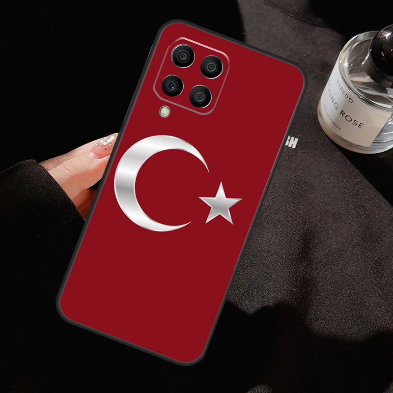 Republic Turkey Flag Ankara Case For Samsung Galaxy M52 M32 M12 M53 M33 M23 M13 M51 M31 M11 M20 M30s M14 M34 M54 Cover