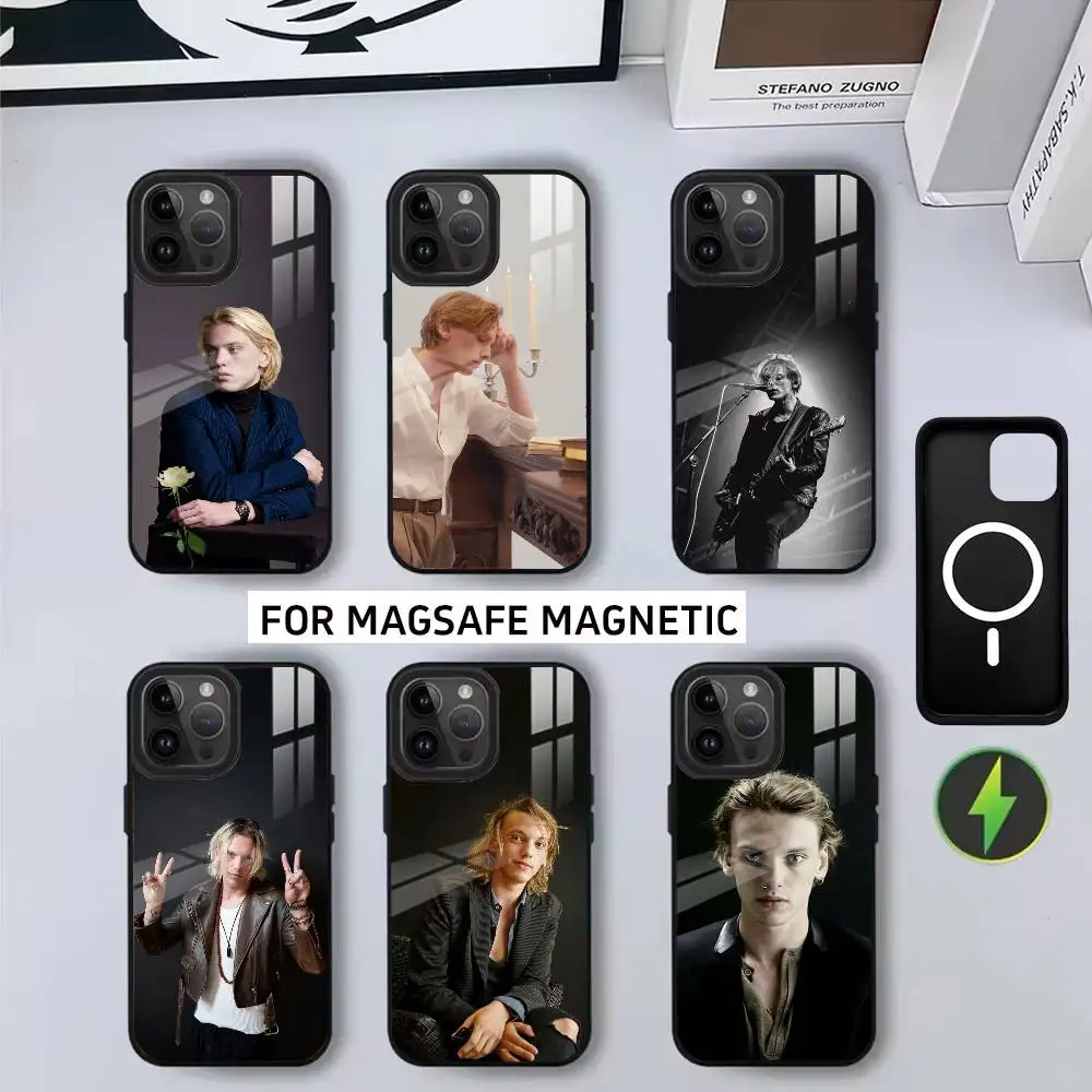 

J-Jamie C-Campbell B-Bower-JCB Phone Case For iPhone17,16,15,14,13,12,11 Plus,Pro Magnetic For Magsafe Wireless Charging