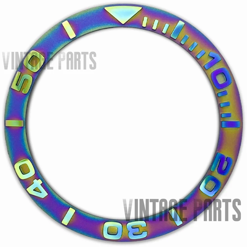 38mm ceramic bezel insert fit for seiko 007 watch