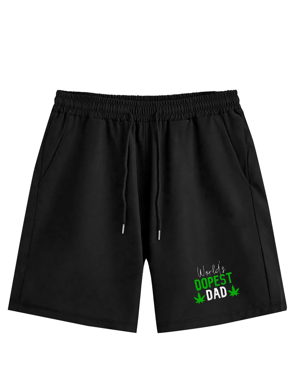 شورت رياضي رجالي صيفي جديد لعام 2025 للتدريب على اللياقة البدنية على الشاطئ مصنوع من القطن مطبوع عليه شريك مريح ورائع