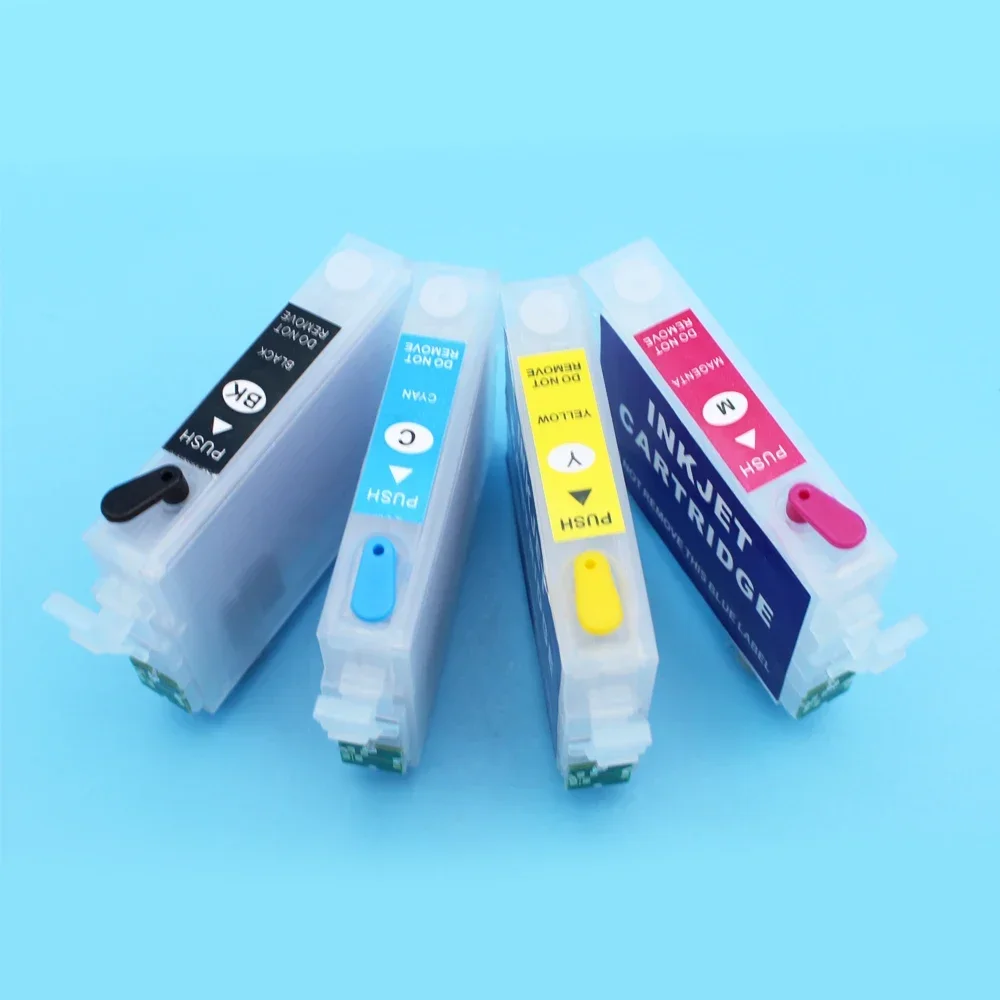 USA Refillable Ink Cartridges with Disposable Chip for Epson 232 232xl XP-4200 Printer Cartridge for XP-4205 WF-2930 WF-2950