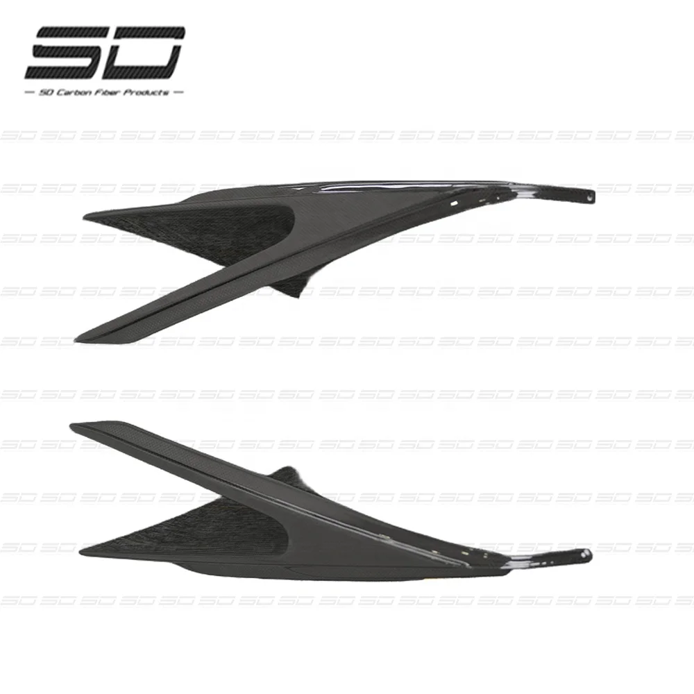 Dry Carbon Fiber Bodykit Side Air Intake Vents for  F8 M Style Rear Side Vents