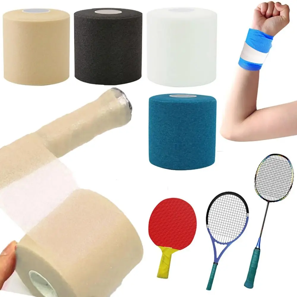 Handle Membrane Anti Skid Soft PU Sponge Shock-absorbing Damping Grip Skin Bandage Tennis Badmintion Racket Overgrip