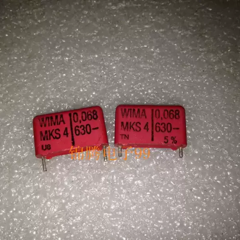 10-100pcs German Weima MKS4 0.068UF 630V 68NF 683 Audio Fever Film Capacitor