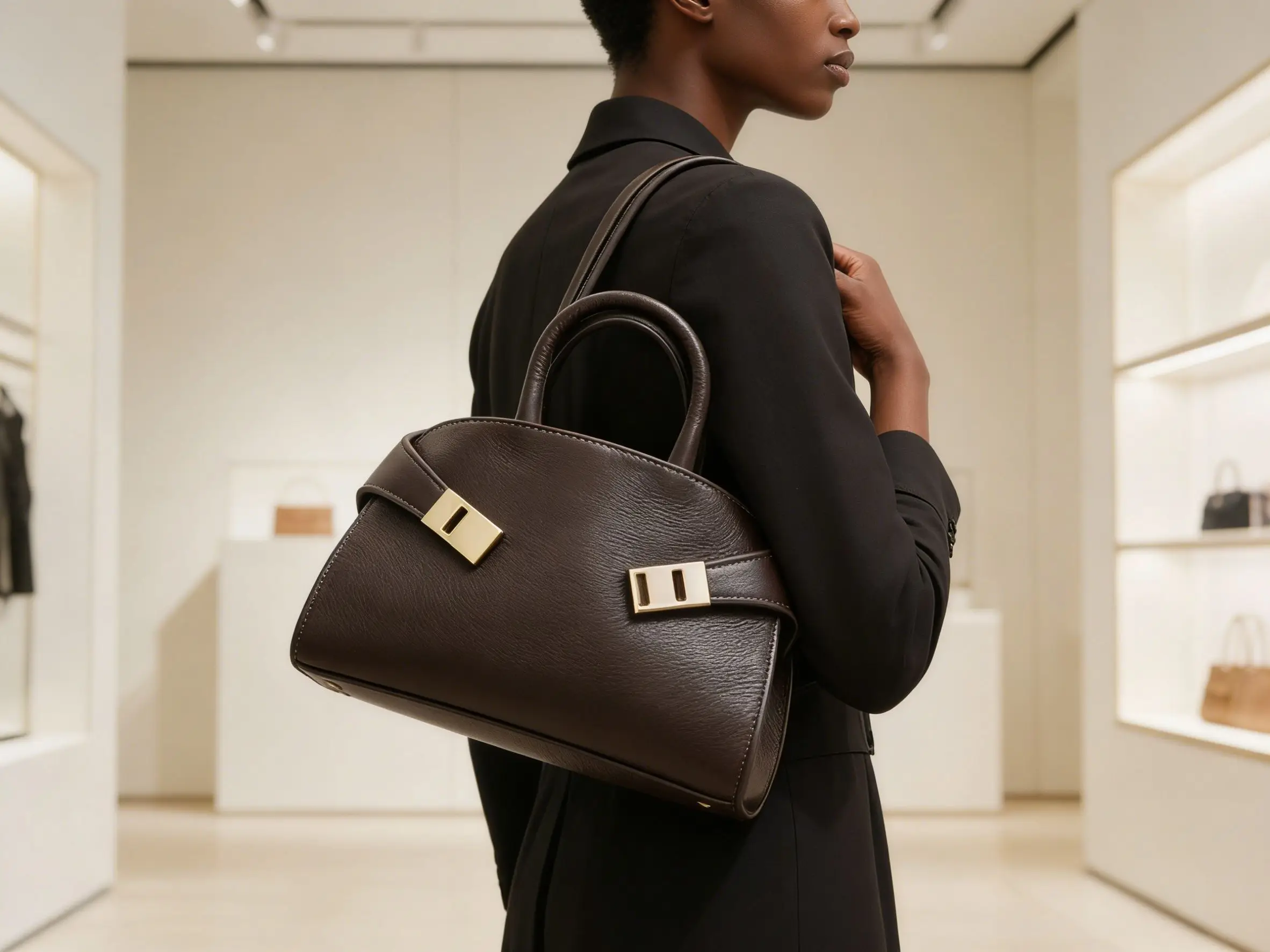 

Fashion Casual Shoulder Crossbody Bags for Women High Quality Soft Leather Shopper Bag Luxury Designer Brand Handbags
