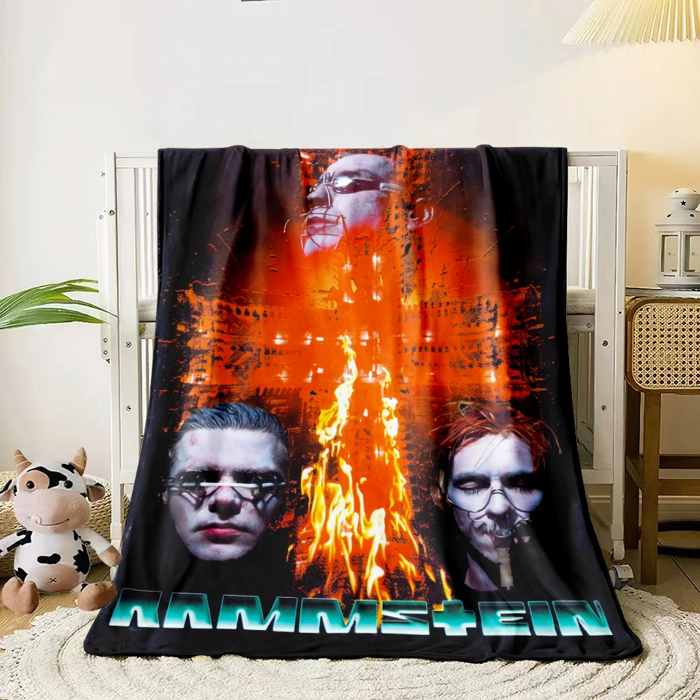 German heavy metal band blanket. Four seasons blanket.for sofa, beds, living room, travel picnic blanket gifts  thin blanket