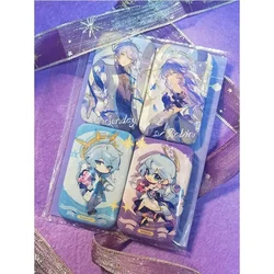 Game Honkai:Star Rail Sunday Robin Rectangle Colorful Laser Pin Badge Cosplay Accessories for Clothes Backpack Decor Brooch Gift