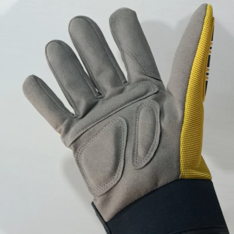 Cut Resistant Gloves Anti Impact Vibration Oil Safety Work Gloves Anti Cut Shock Absorbing Mechanics Impact