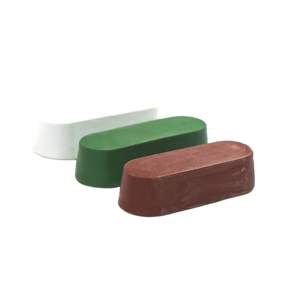 Polishing Compound Set for Stainless Steel Aluminum and Metal Surfaces with Sequential Stages for Professional Finish