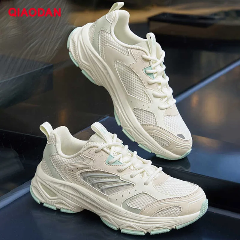 

QIAODAN Running Shoes Women Outdoor Walking Sport Shoes Comfortable Lightweight Breathable Jogging Training Shoes QXL042252409