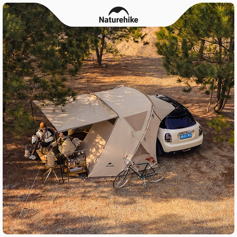 Naturehike Outdoor Car Side Tent Waterproof and Sunscreen Double