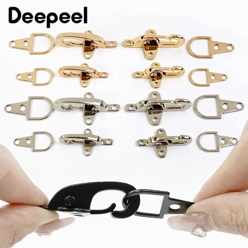 

2/5Pcs 4/5cm Metal Buckles Garment Decor Lobster Clasp Belt Waistband Adjsutable Snap Hook Coat Skirt Connect Buckle Accessories