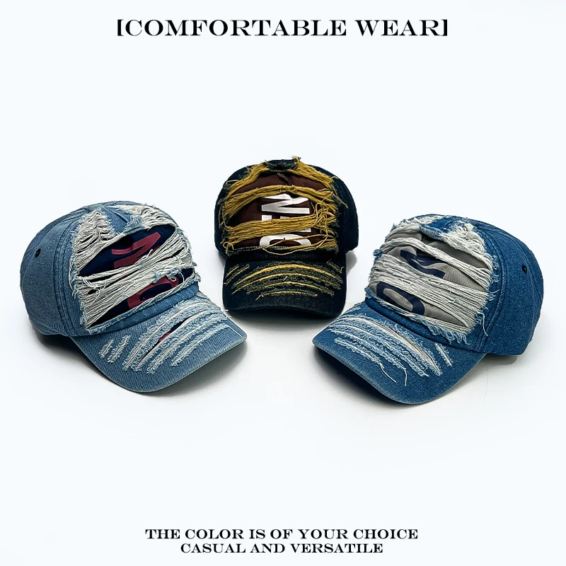 ظلة الشخصية تنوعا استغاثة بلغت ذروتها قبعات الموضة في الهواء الطلق جديد الرجال النساء الأمريكية الرجعية كسر نمط خطابات قبعات البيسبول