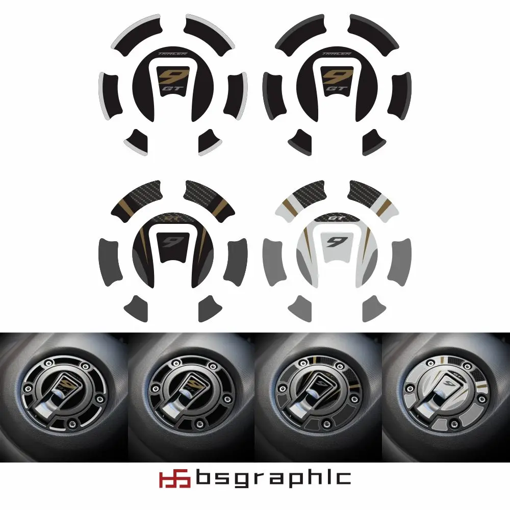 

Крышка топливного бака мотоцикла, противоскользящая наклейка, защита от ударов для Yamaha Tracer 9 GT 2025