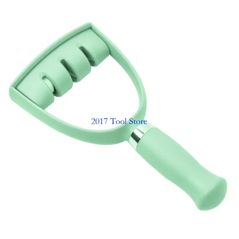 K92A portátil 3 estágios Knife Stonening Tool afiação grossa média fino não deslizamento confortável Handle Fast Fácil Uso