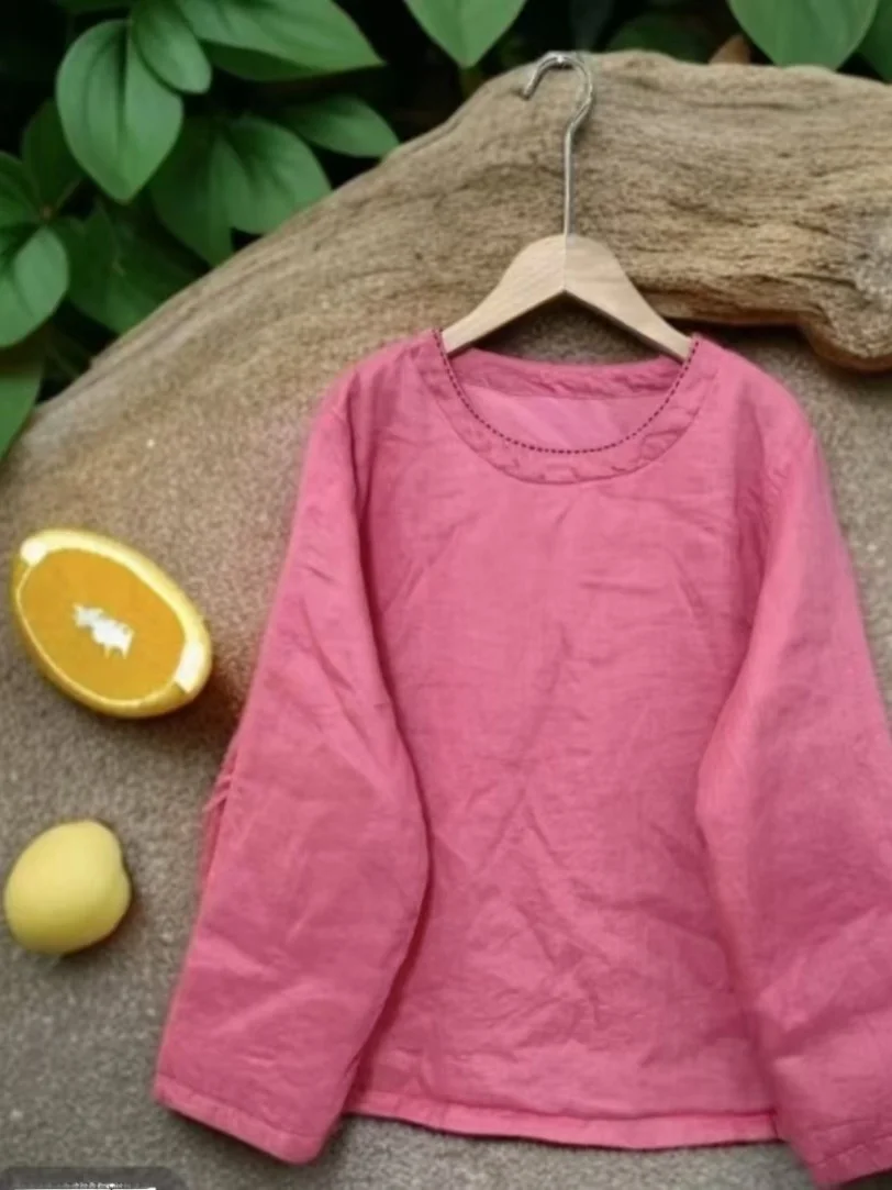 

Autumn Winter Loose Fit Versatile Warm round Ne Cotton Jaet Thin Cotton Inner Outer Wear Small Cotton Coat Korean Sle