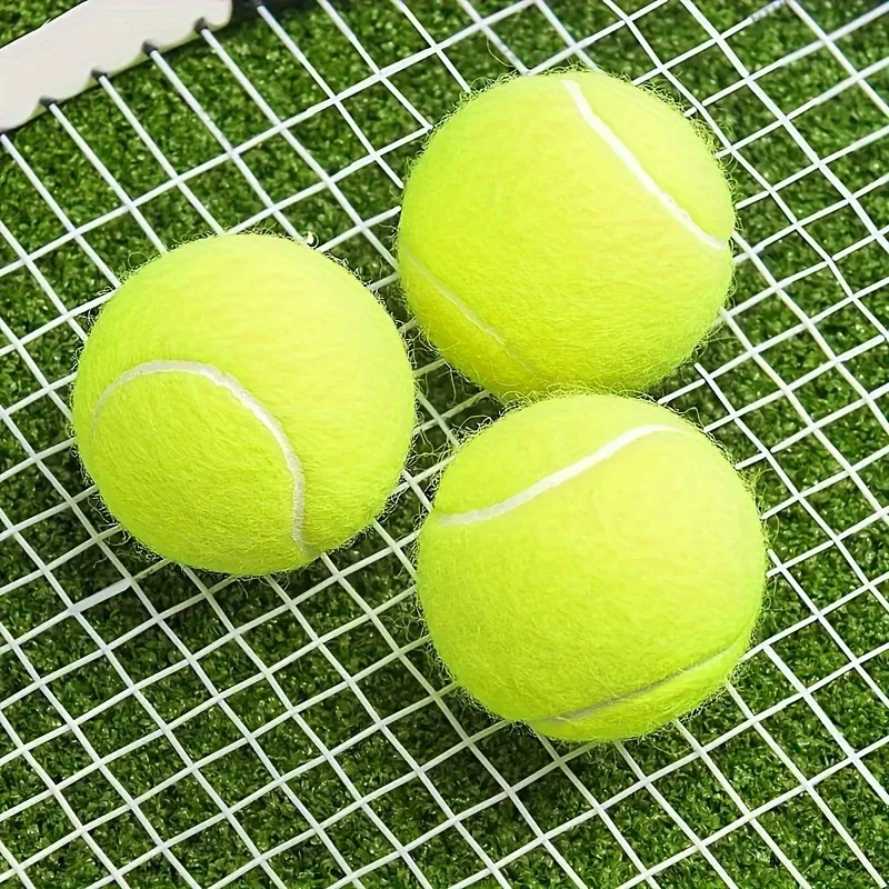 3-Pack High Resilience Rubber Training Tennis Balls product image