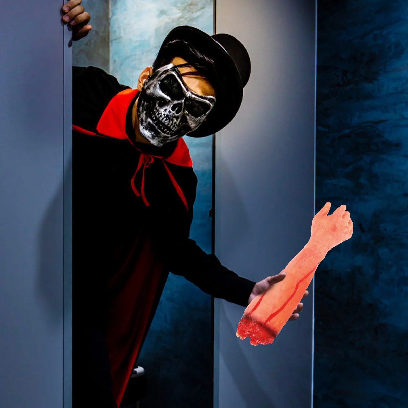 

Сломанная реквизит для рук, жуткие украшение ужасов на Хэллоуин, искусственная часть тела, декор для страшных розыгрышей для вечеринки с привидениями, страшные аксессуары