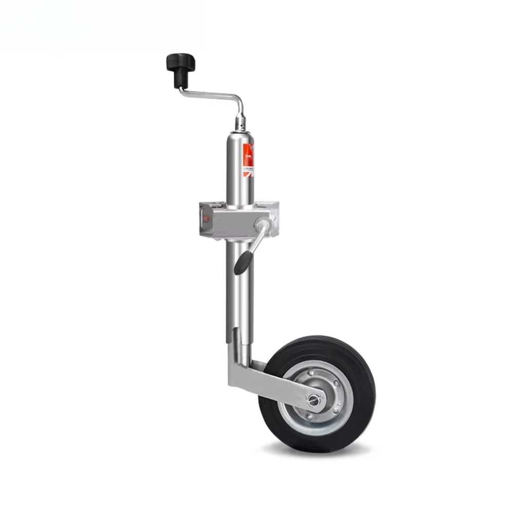 Top Rocker Trailer Jack, Bayonet Large Wheel, European Clamp Guide Wheel, Yacht RV Modified Trailer Accessories
