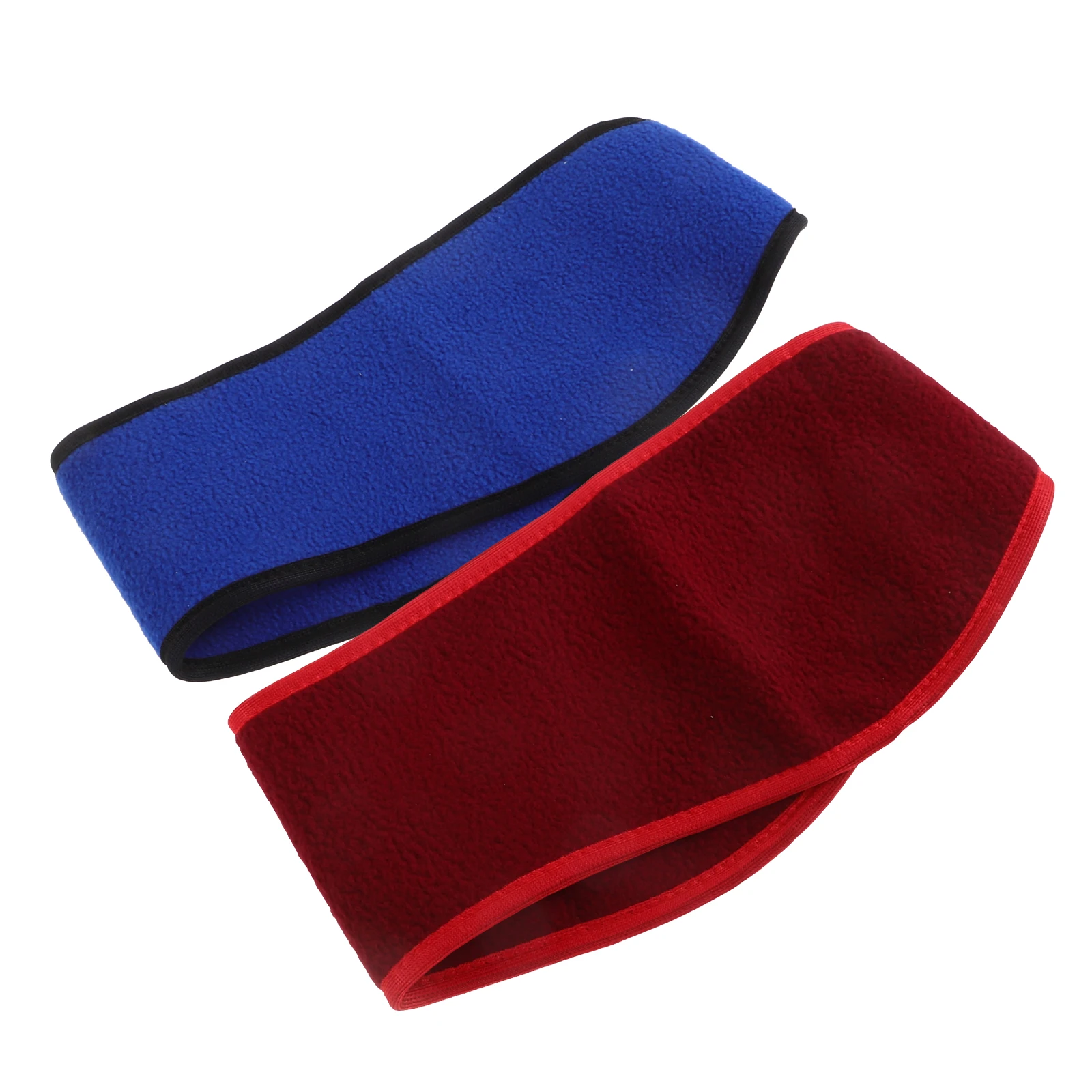 2 قطعة عصابات أذن من الصوف القطبي قابلة للتعديل أغطية أذن دافئة للطقس البارد والرياضات الشتوية والجري والتزلج وركوب الدراجات الحرارية في الهواء الطلق #5