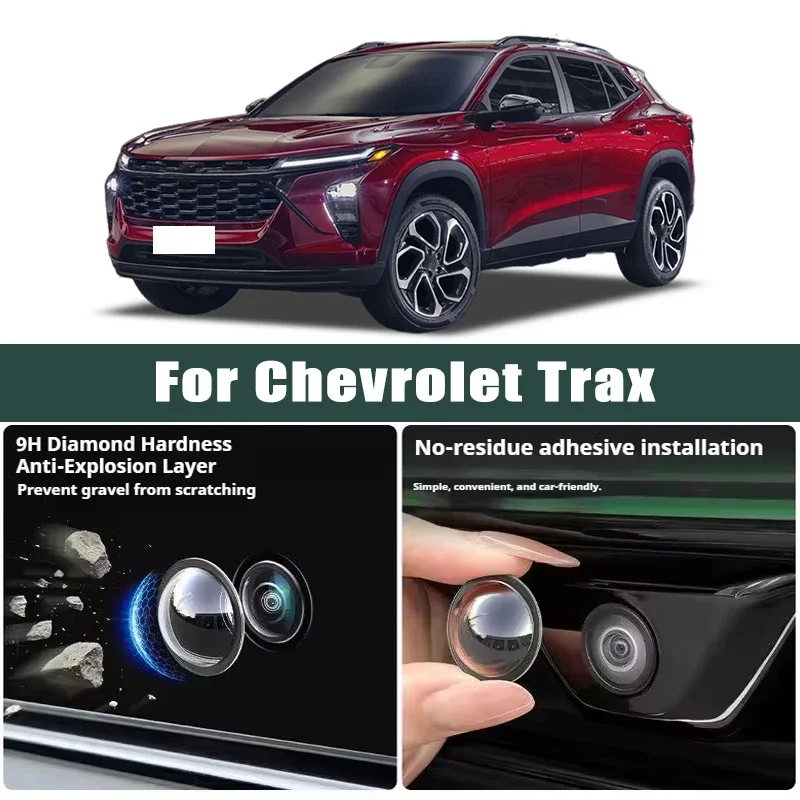

Car Camera Lens Protector 2PCS Rear View Backup Camera Cover 360° Camera Protection Anti Scratch Waterproof For Chevrolet Trax