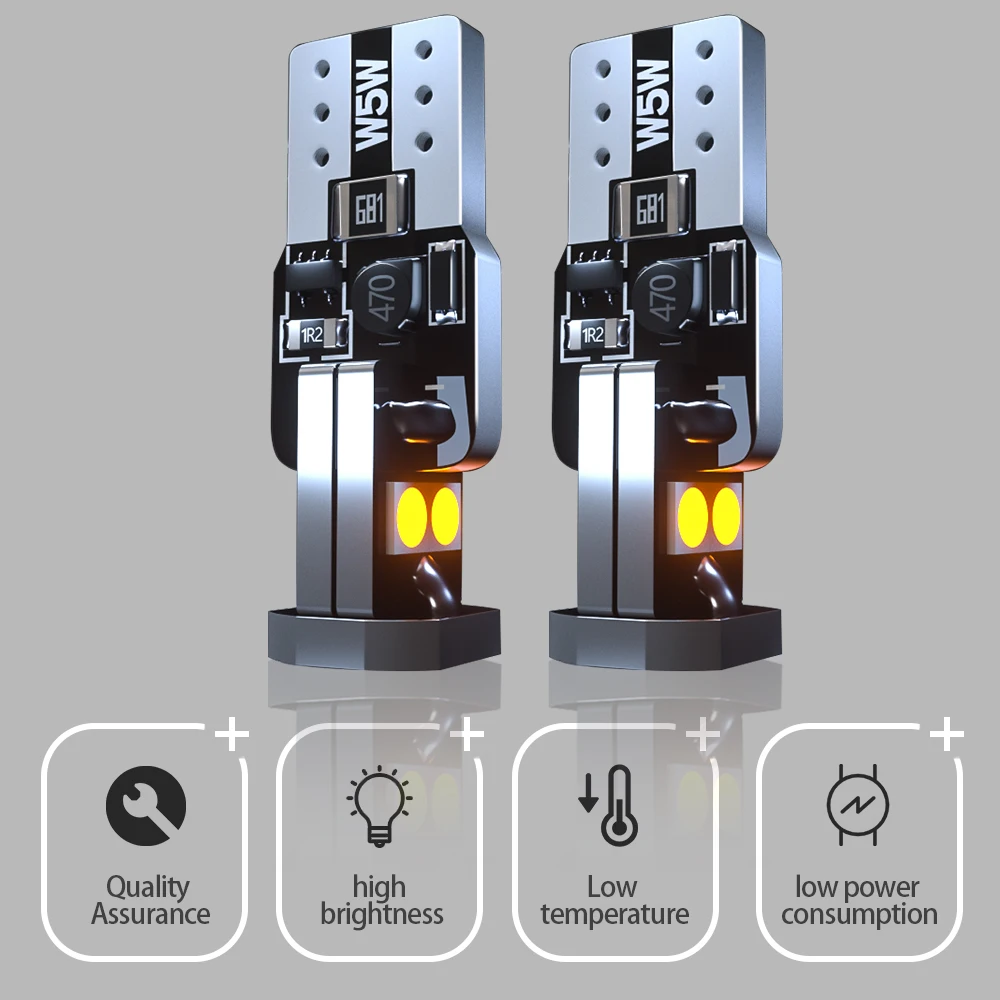 CAN Bus LED License Plate Light, Acessórios da lâmpada para Ford Mustang 2000, 2001, 2002, 2003, 2004, 2005, 2006, 2007, 2008, 2009, 2pcs