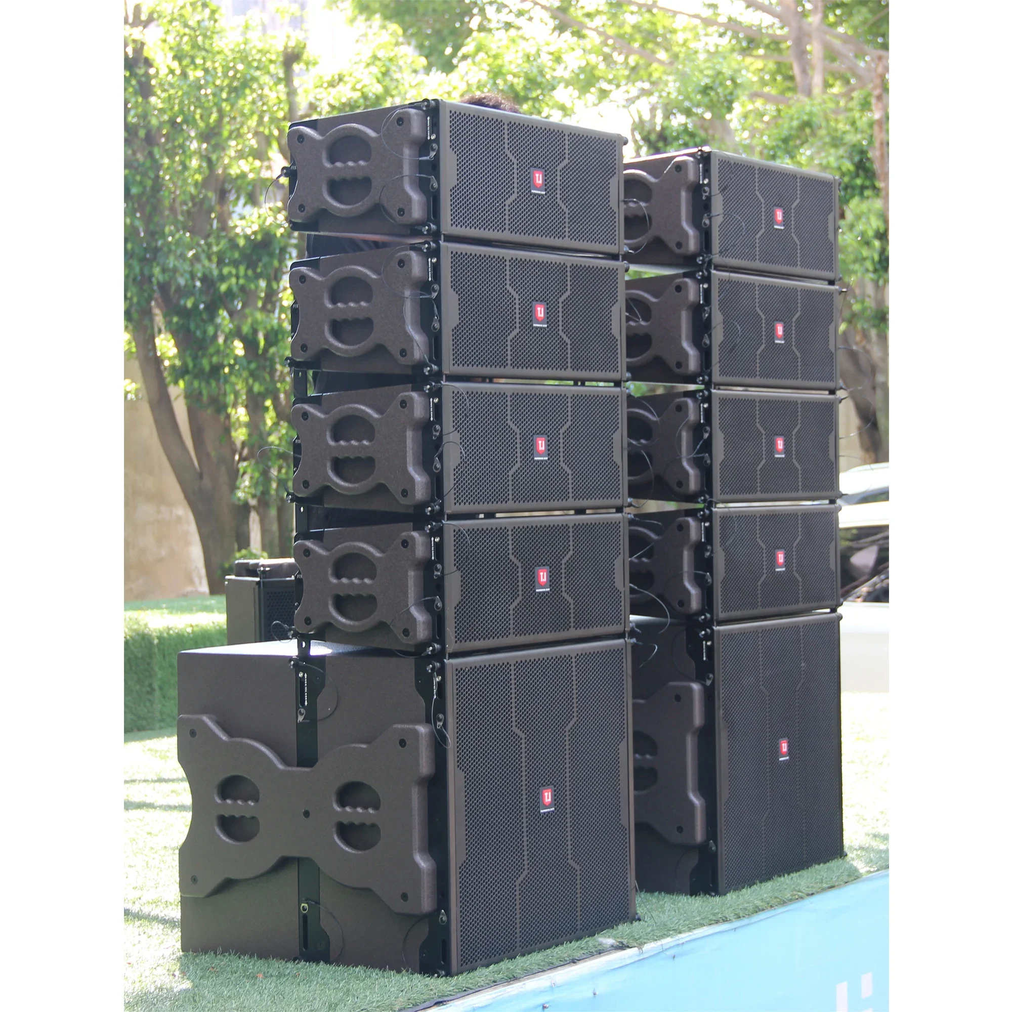 LA-25 dual 5 inch line array professional audio Sound Equipment Amplifiers Speaker