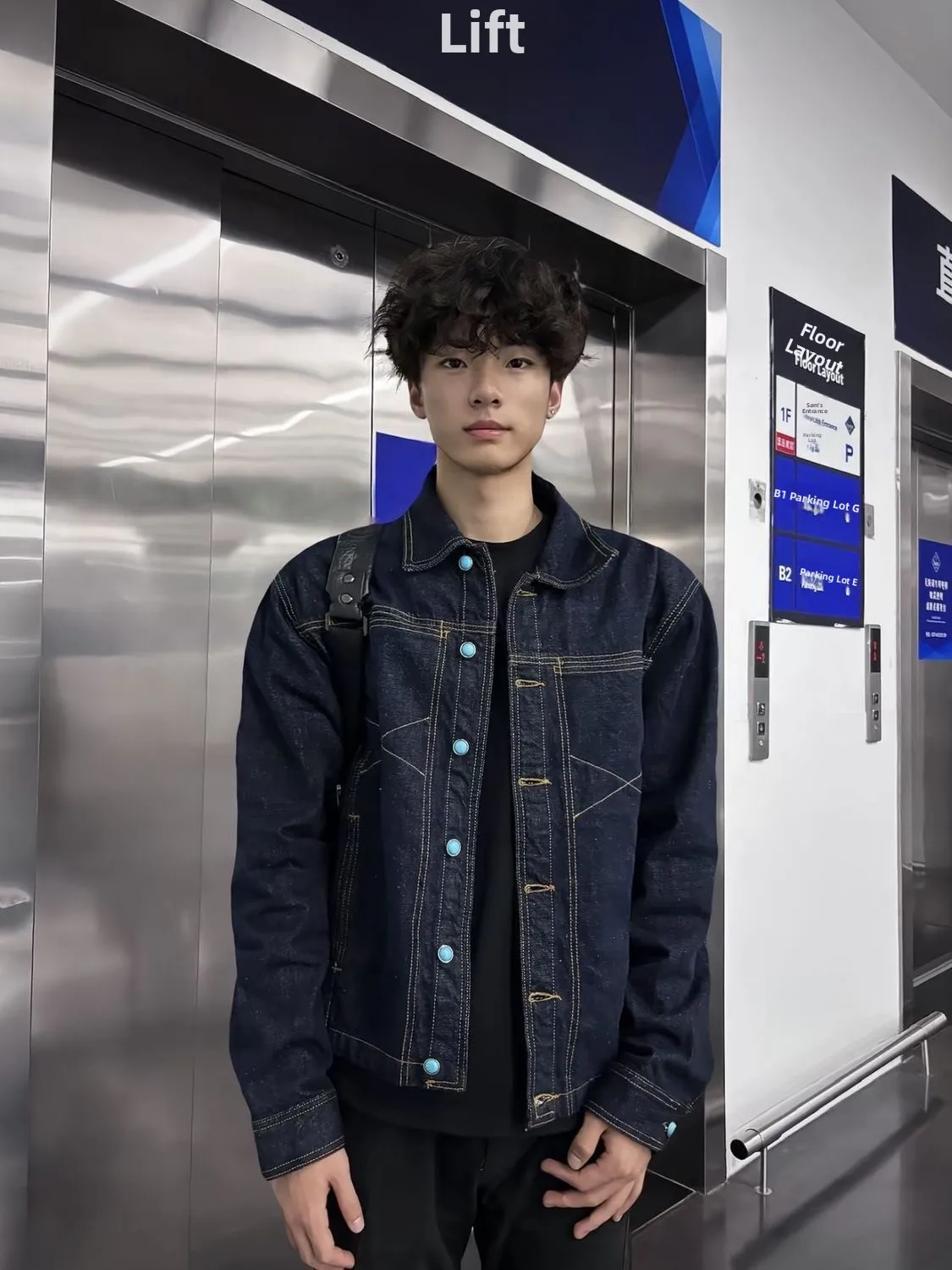 

Оригинальные джинсы American Cleanfit Свободные джинсовые джинсы Turquoise ex Повседневная верхняя одежда длиной до плеч с застежкой-молнией