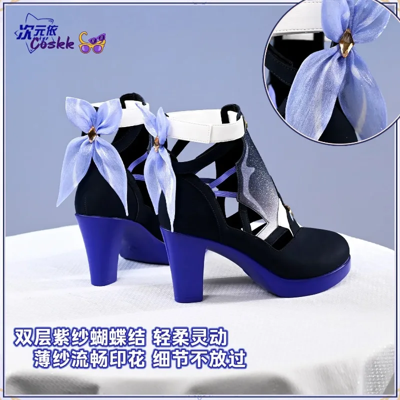 Seele Vollerei Cosplay Shoes Honkai Impact 3rd Seele Vollerei shoe PU leather High Heels Props and accessories view 4
