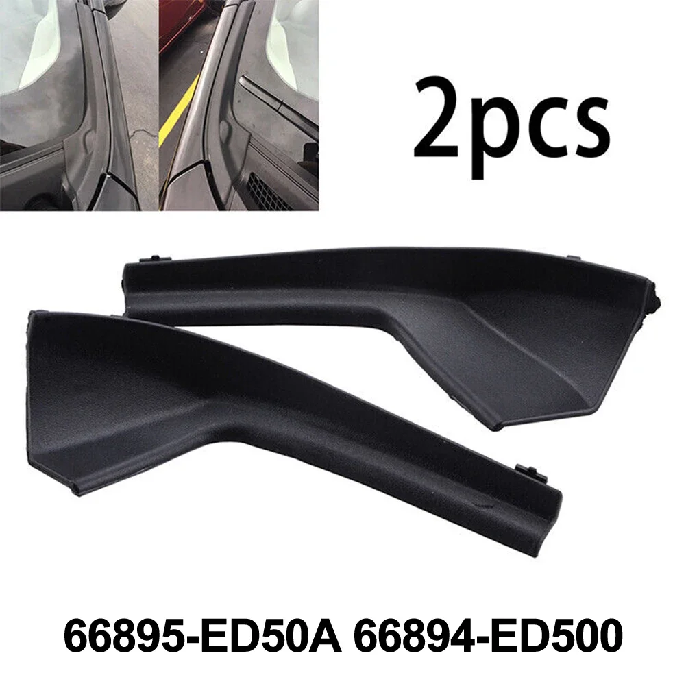 

Car Front Windshield Wiper Side Trim Cover ABS car accessories For Nissan Tiida 2005-2010 Replacement 66895-ED50A 66894-ED500