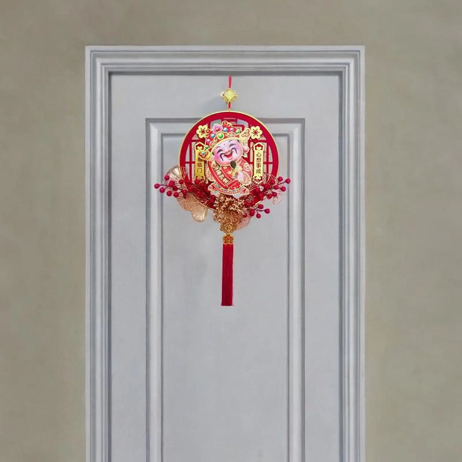 Chinese New Year Decoration Blessing Words for Living Room Front Door Wall