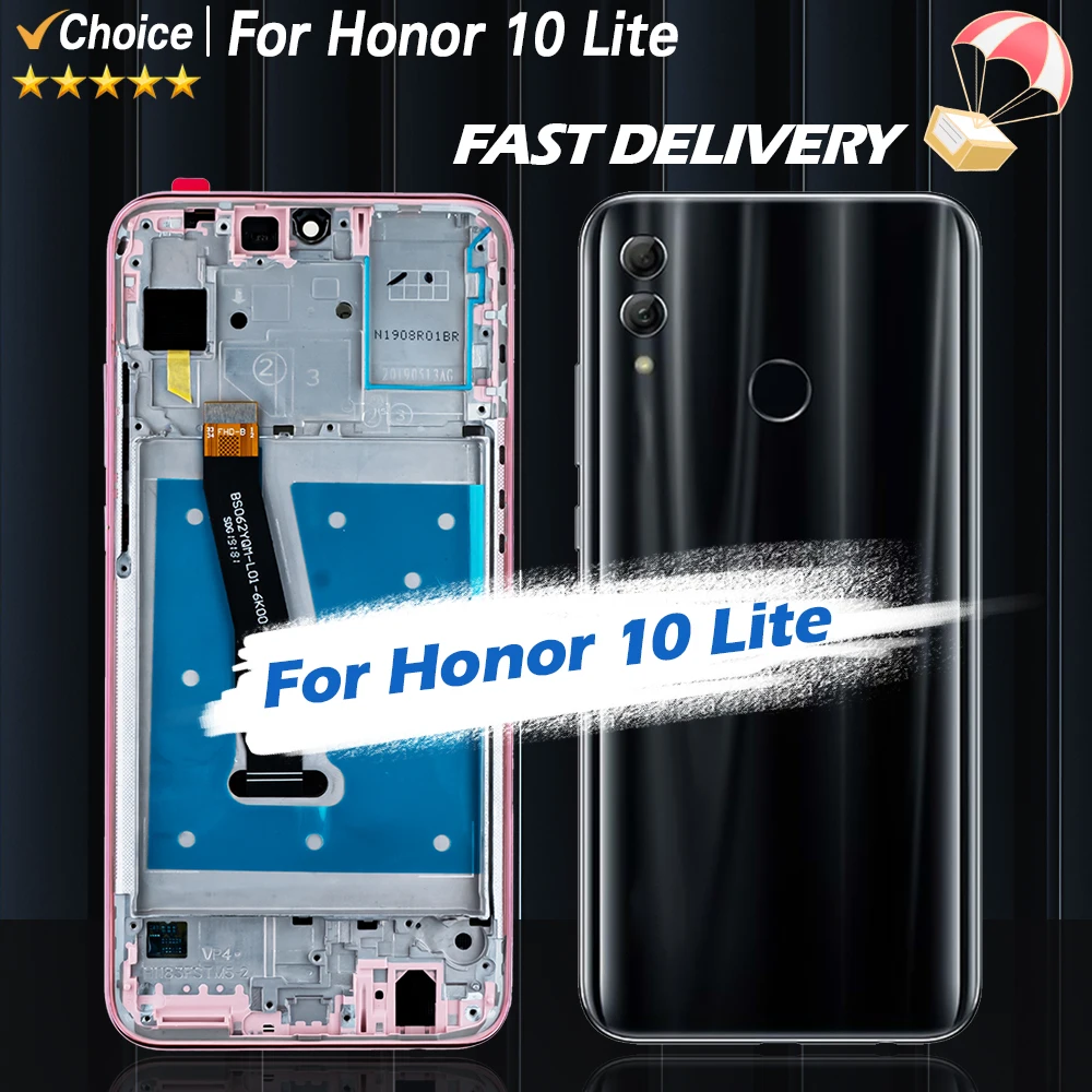 6.21 Inch For Huawei Honor 10 Lite LCD Display Touch Screen Assembly For Honor 10 Lite HRY-TL00 HRY-LX1 HRY-LX2 Replacement