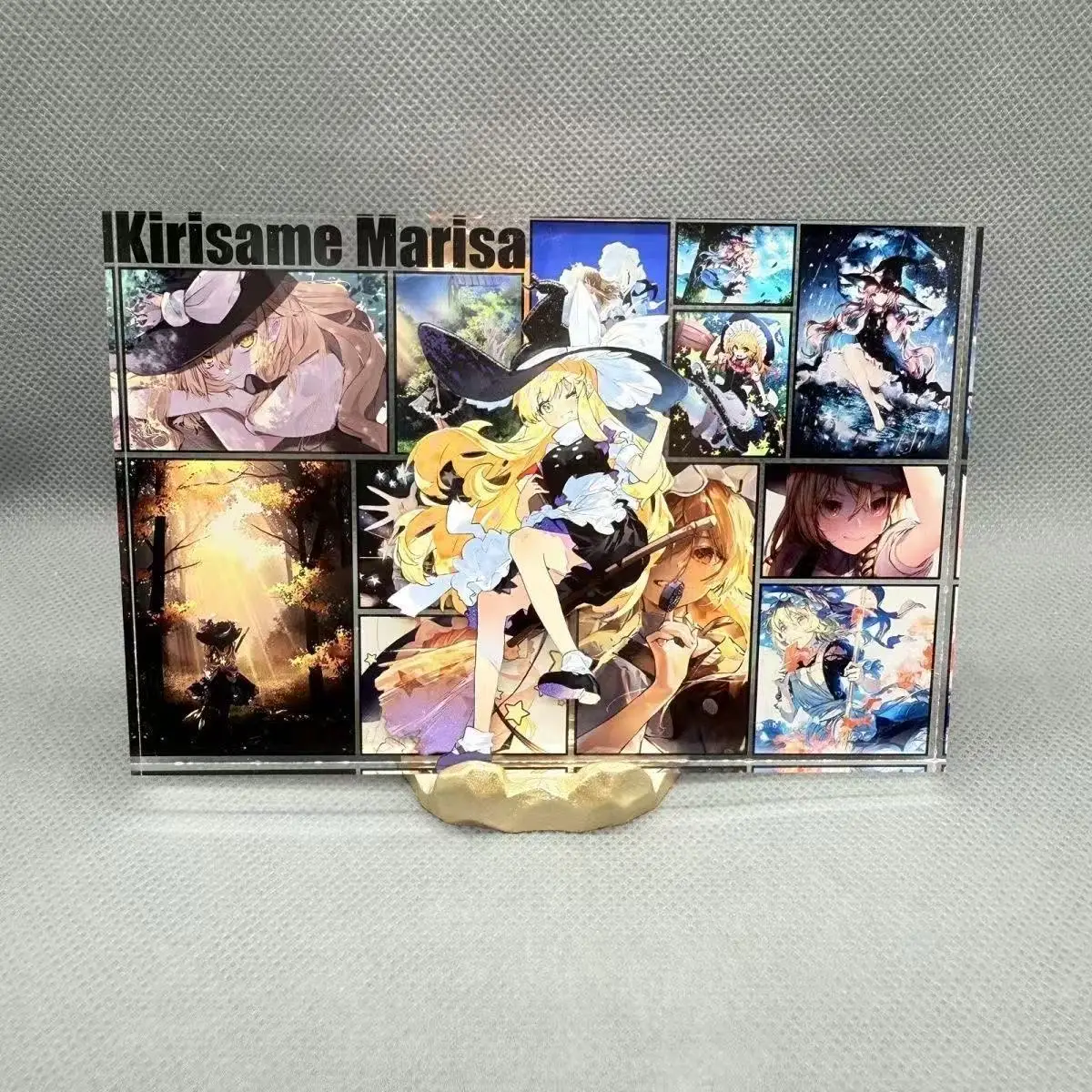 

Touhou Project Kirisame Marisa Komeiji Satori косплей акриловая карта кирпич мультфильм очень прозрачный стоячий знак Рождественский подарок